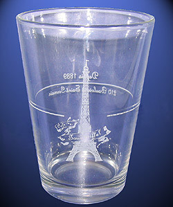 Eiffel Tower Medium Wine Glass