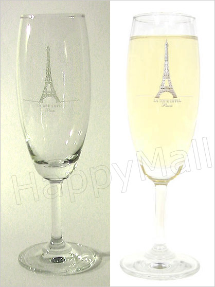 Eiffel Tower Champagne Flute