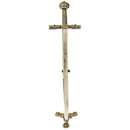 Deluxe Gold Charlemagne, 10 Letter Opener