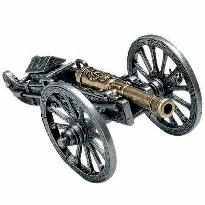 Colonial, Miniature Napolean Cannon, Length: 7