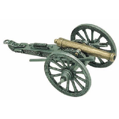 Miniature Civil War Cannon, Length: 7