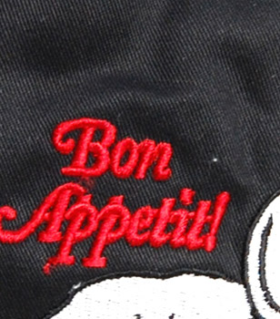 Bon Appetit! Kitchen Mitten - Black, photo-1