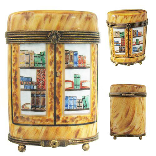 French Limoges Box, Book Case