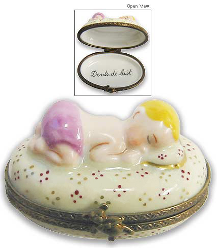 French Limoges Box, Baby Tooth
