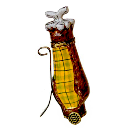 French Limoges Box, Golf Bag