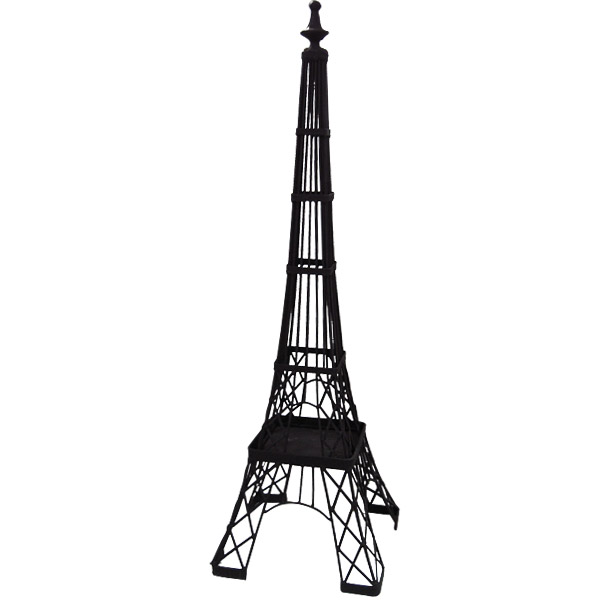 32 Eiffel Tower Miniature Replica, Black Large Candle Holder