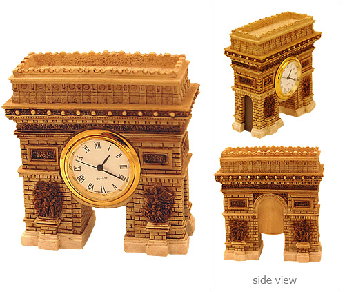 Arc De Triomphe Model - Table Clock