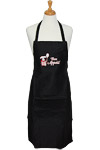 Bon Appetit! Kitchen Apron - Black