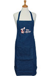 Bon Appetit! Kitchen Apron - Denim