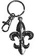 Fleur de Lis Key Chain - Pewter