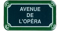 Paris Street Sign Magnet - AVENUE DE LOPERA