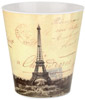 Old Postal Style Eiffel Tower Wastebasket