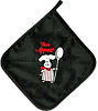 Bon Appetit! Pot Holder - Black