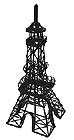 12 Eiffel Tower Statue