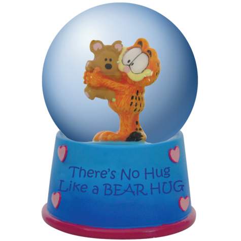 Garfield Bear Hug Mini Snowglobe