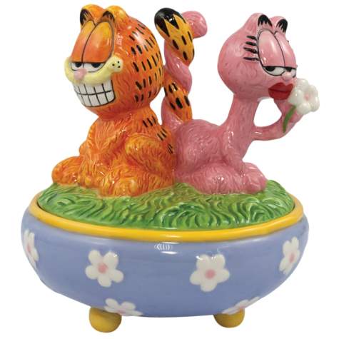 Garfield and Arlene Tails Trinket Box