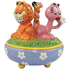 Garfield and Arlene Tails Trinket Box