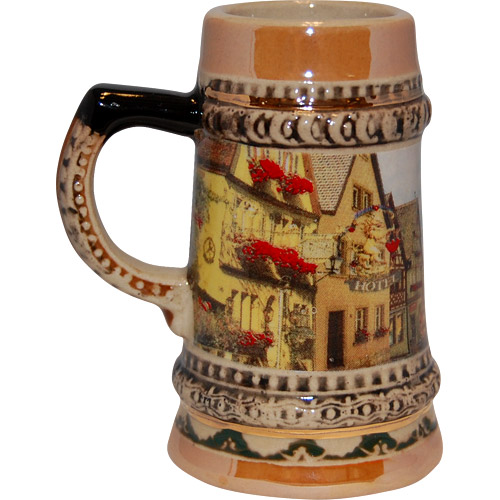 Miniature Beer Stein - German Village, photo-1