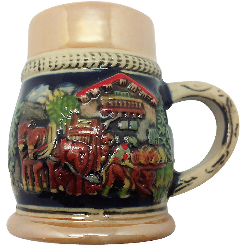 German Beer Stein Magnet-Beer Harvest