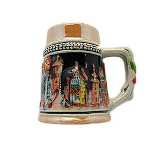 German Beer Stein Magnet-German Village