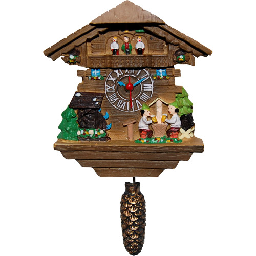 Cuckoo Clock with Dancers, Germany Fridge Magnet