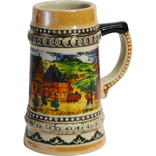 Miniature Beer Stein - Village Dancers