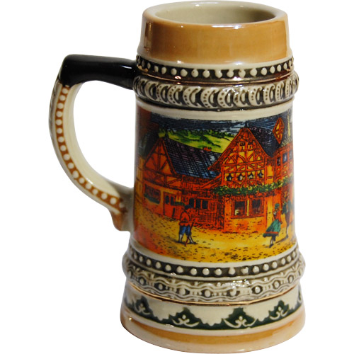 Miniature Beer Stein - Village Dancers, photo-1