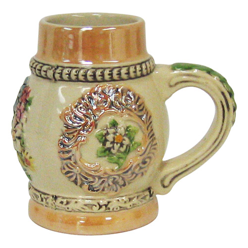 Miniature Beer Stein - Alpine Flowers