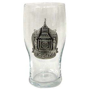England Beer Glass - 1 Pint Pub Glass, 6-1/2H