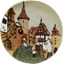 German Town Souvenir Magnet