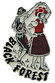 Black Forest Folklore Dancers - Fridge Magnet