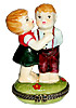 German Boy & Girl, Trinket Box