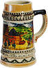 Miniature Beer Stein - Village Dancers