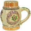 Miniature Beer Stein - Alpine Flowers