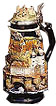 Heidelberg Commemorative Beer Stein, 10H