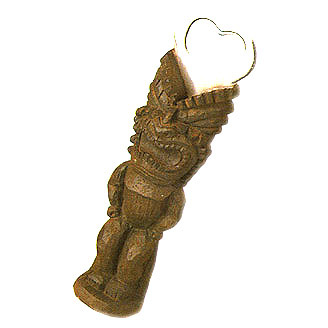 Hawaiian Ku Tiki Bottle Opener