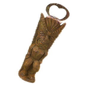 Hawaiian Money God Bottle Opener