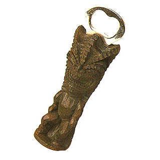 Hawaiian Happiness Tiki Hawaiian Bottle Opener