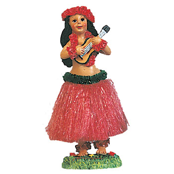 Hula Girl Doll with Ukulele