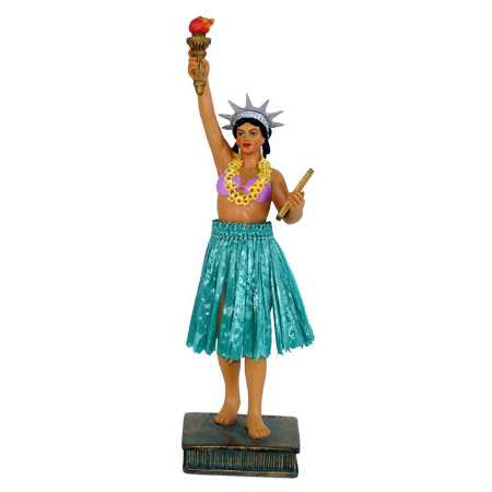 Statue of Liberty Dashboard Doll, 6.5H