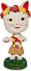 NODDING HEAD LUCKY CAT - Girl Hula Cat