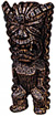 Hawaiian Hapa Wood Magnet - God of Money 2.5H