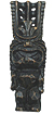 Hawaiian Hapa Wood Magnet - Longevity Tiki 2.5H