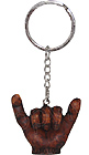 Hang Loose Hapa Wood Keychain