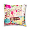 Aloha Throw Pillow - Aloha Glamour Gal Art, 20x20