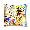 Aloha Throw Pillow - Chi-Chi Hawaii Art, 20x20