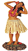 Hawaiian Sweet Leilani Dashboard Hula Doll, 7H