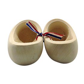 5.5L Natural Wood Clog, Large Miniature, photo-1