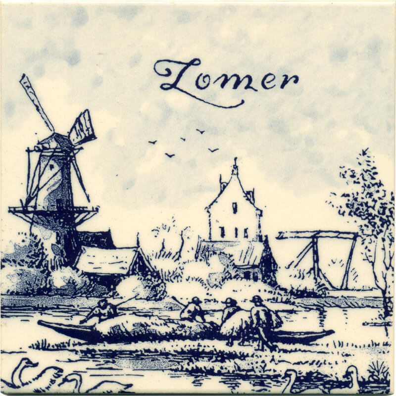 6 Dutch Tile - Lomer Scene