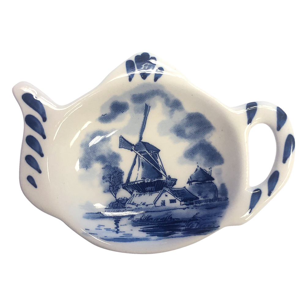 Delft Blue - Holland Windmill Tea Bag Tidy